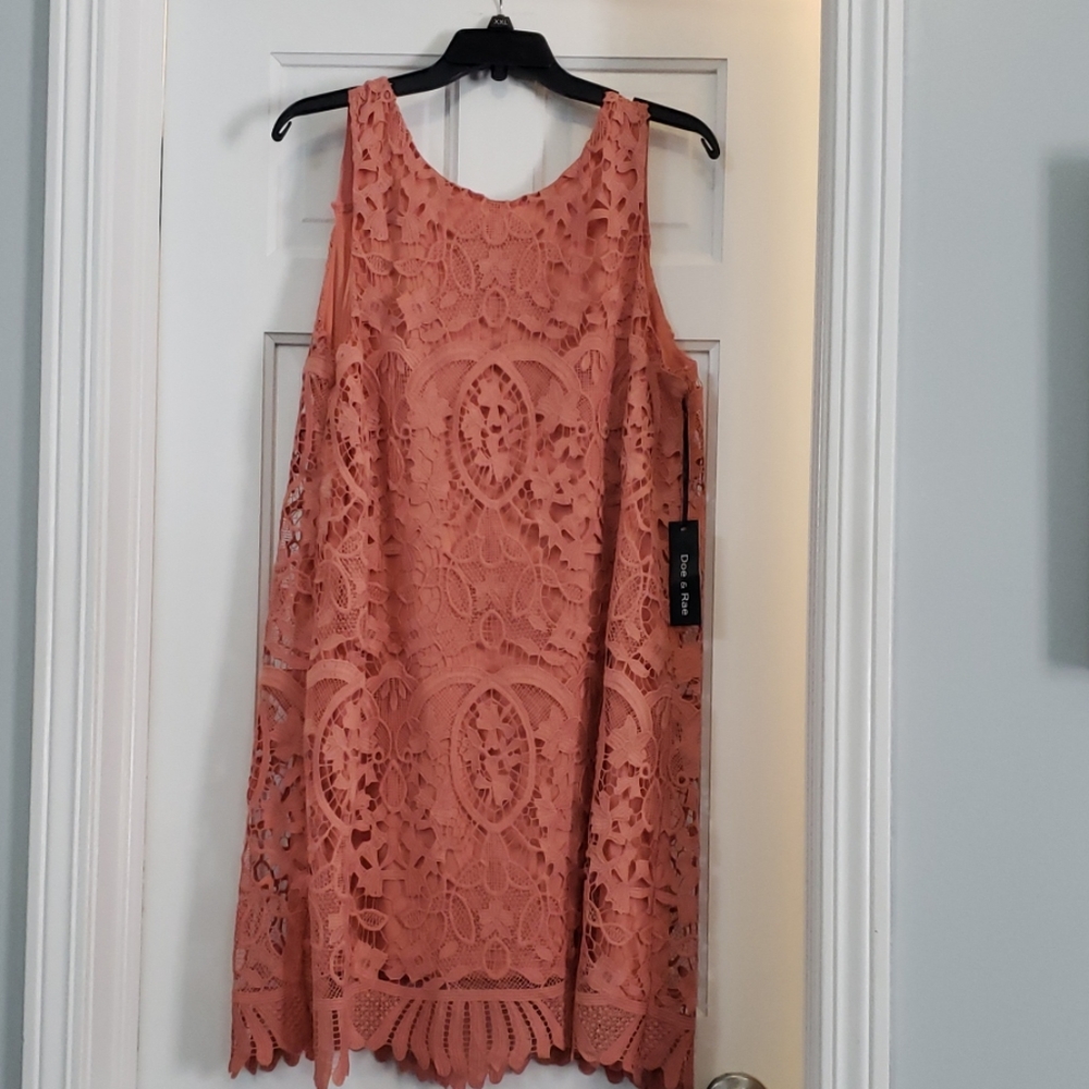 Lace sleeveless dress